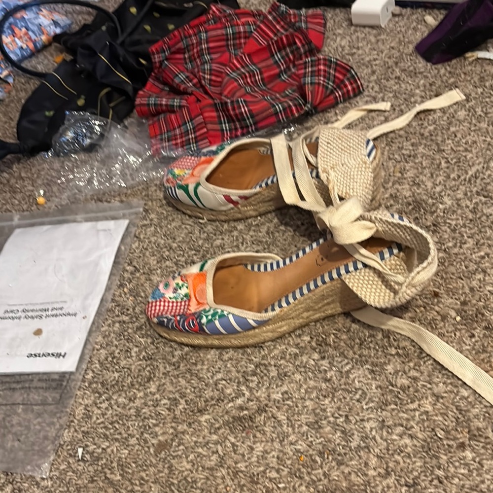 Coach Multicolor Patchwork Espadrilles - image 3